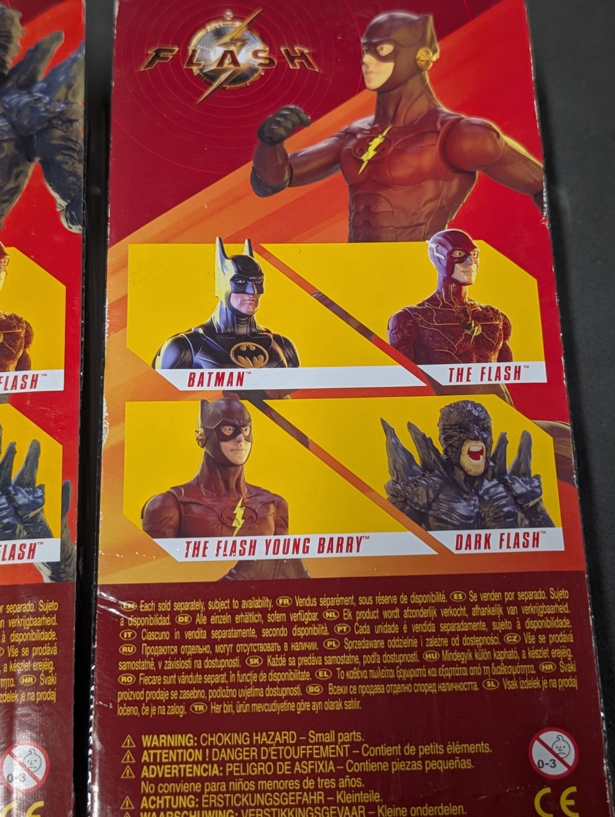 DC Comic Dark Flash & The Flash Young Barry 12&Prime; Action Figure 2022 1st Edition