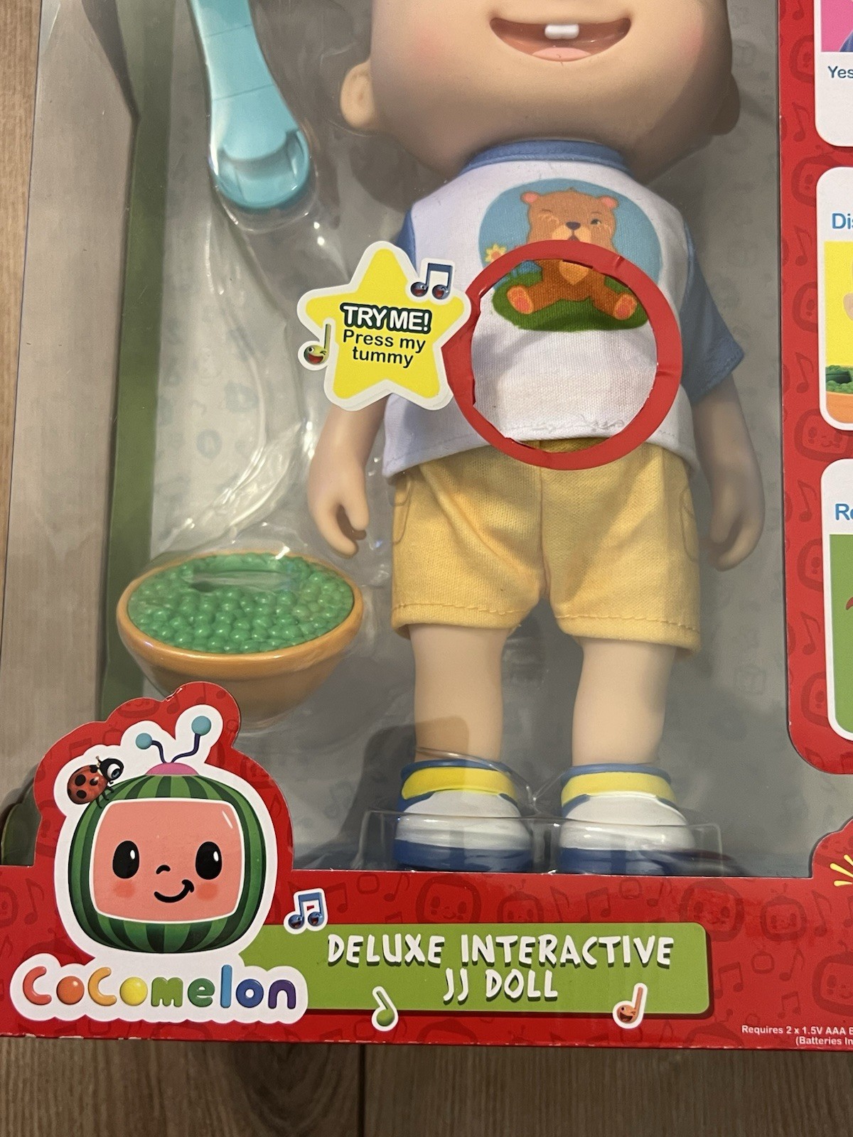 CoComelon Deluxe Interactive Play JJ Doll Sing Feed And Dress JJ Brand New