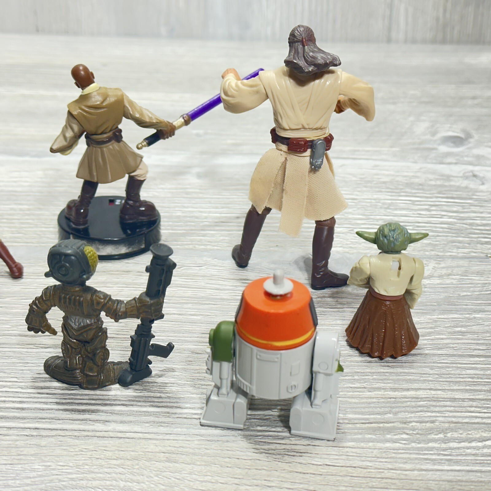 Playskool Star Wars Galactic Heroes Chopper C1-10P Lom Bounty Figure Mixed Lot