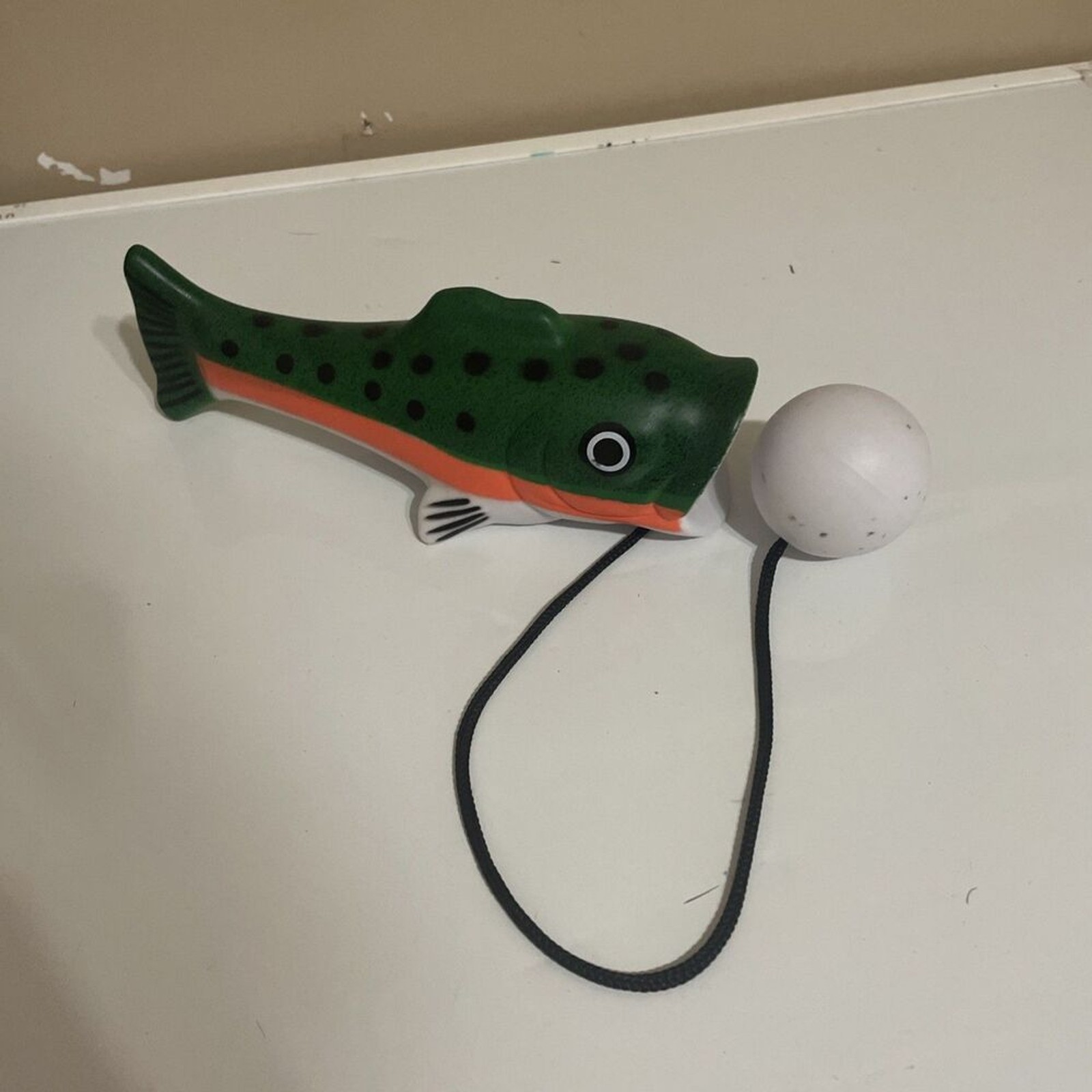 🎣Fun Toy Fish &‎ Ball Game Gotten From Alaska! Barely Used & Exclusive!🐟