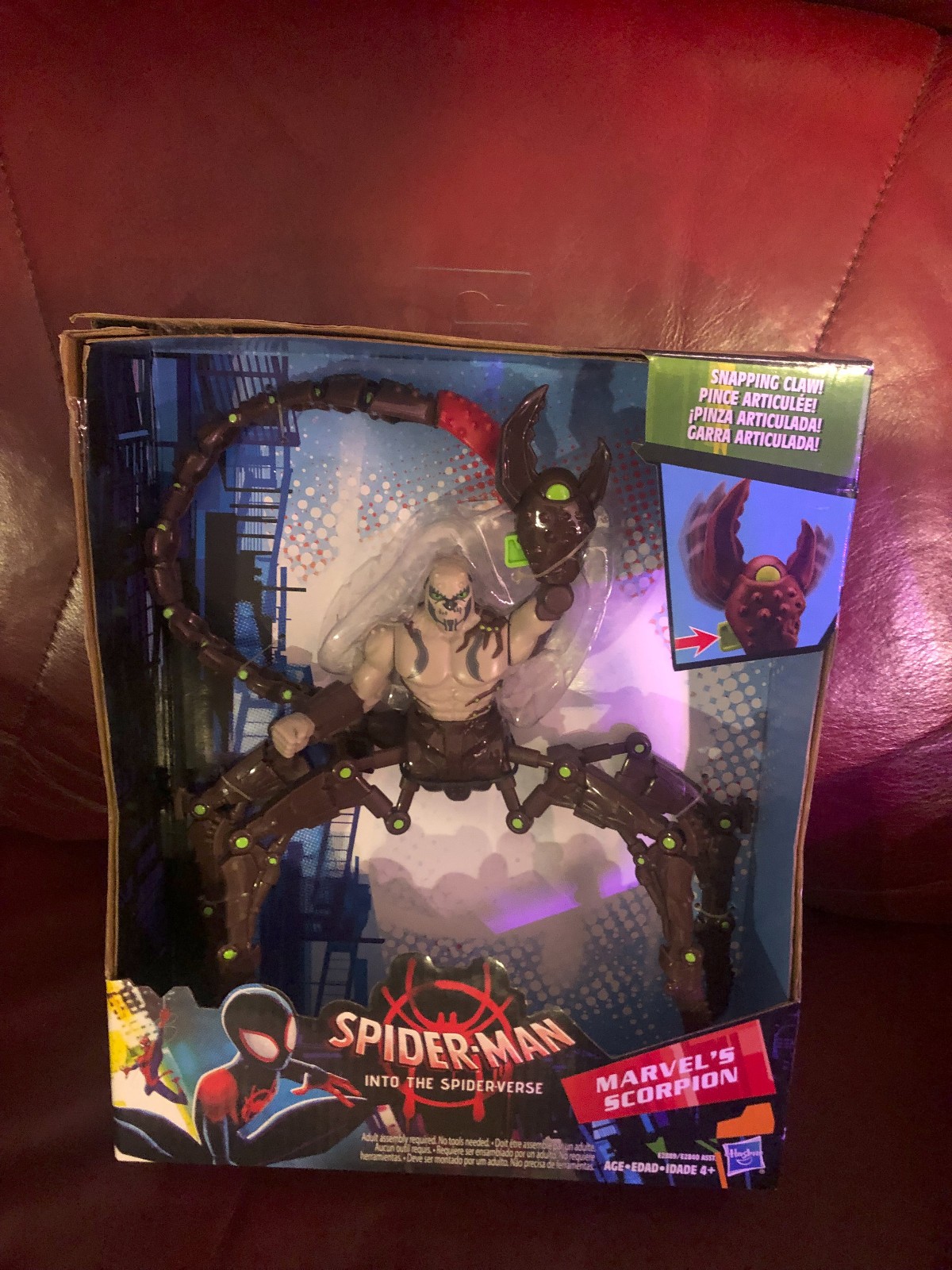Spider-Man Into The Spider-Verse Marvel&rsquo;s Scorpion 6&Prime; Villain Action Figure NIB