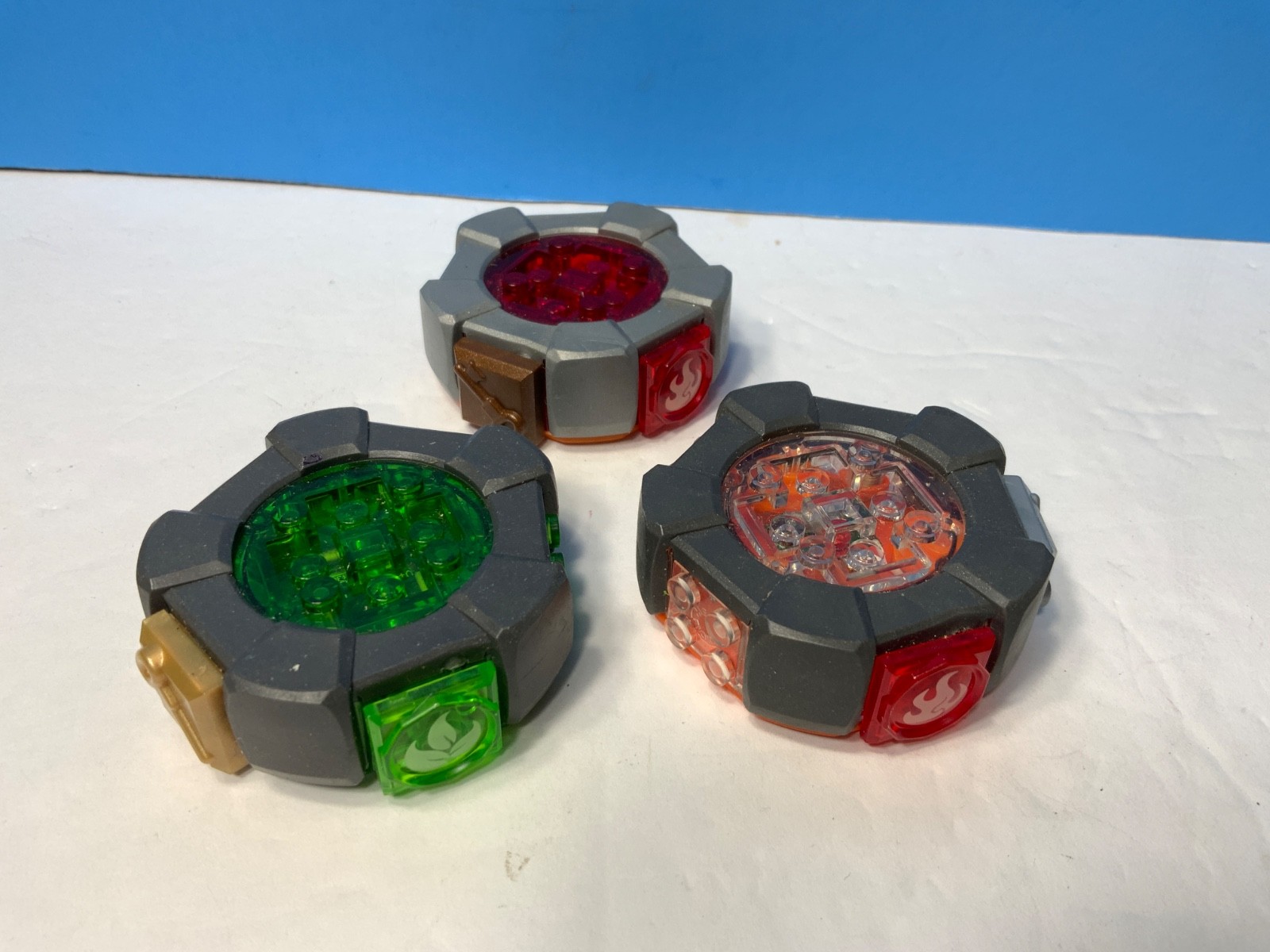Mega Bloks Skylanders Mini Figure Lot imaginators fire reactor Crystal McDonalds