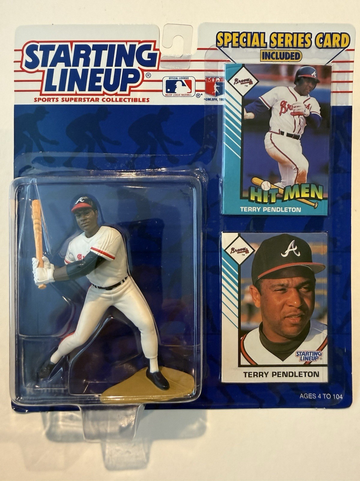 💥⚾️ 1993 TERRY PENDLETON Atlanta Braves Starting Lineup, MLB ⚾️💥