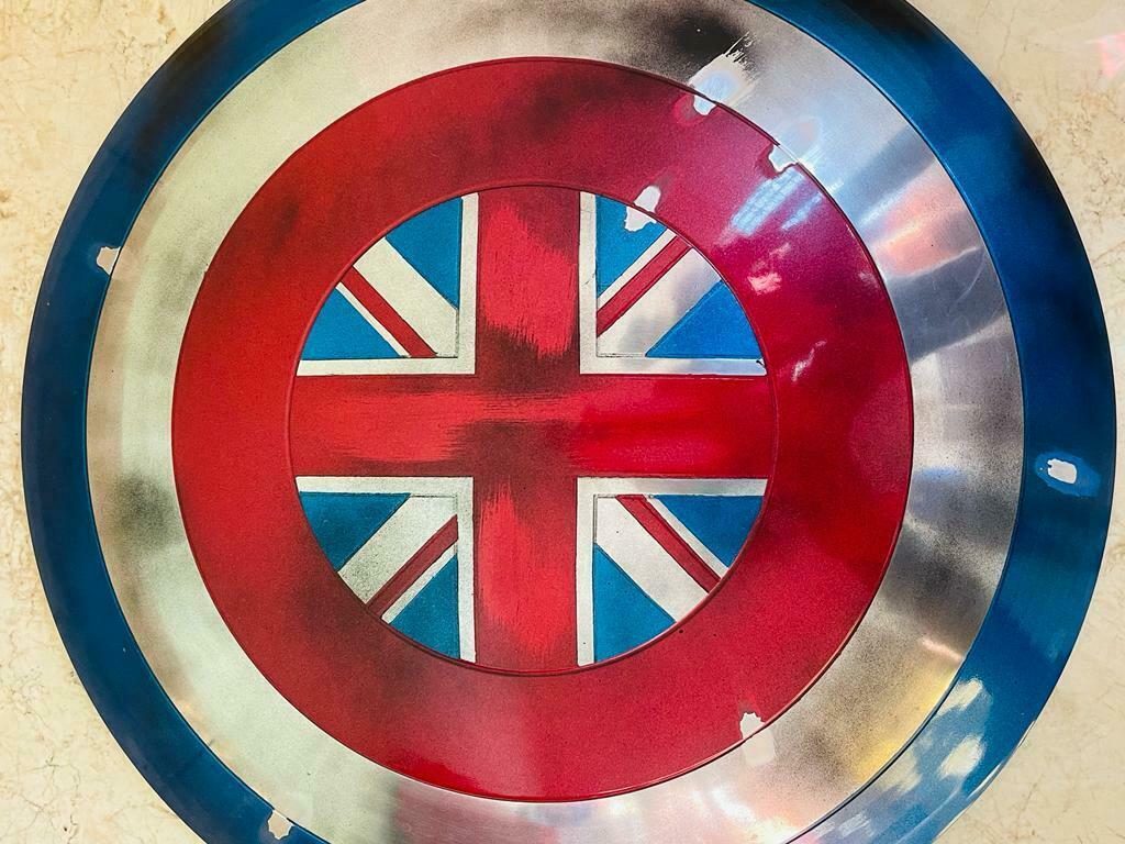 Marvel Damage Design 22 » Captain Carter Metal Prop Screen Replica Shield