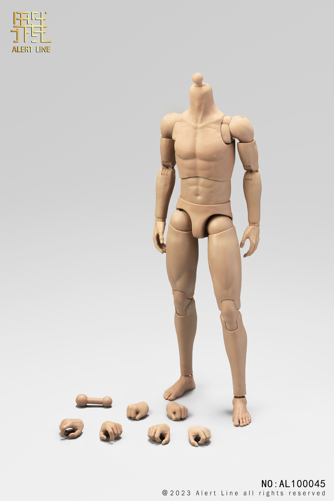 AL100045 1/6 Male Flexible Narrow Shoulder Body For 12 »Action Figure Toy