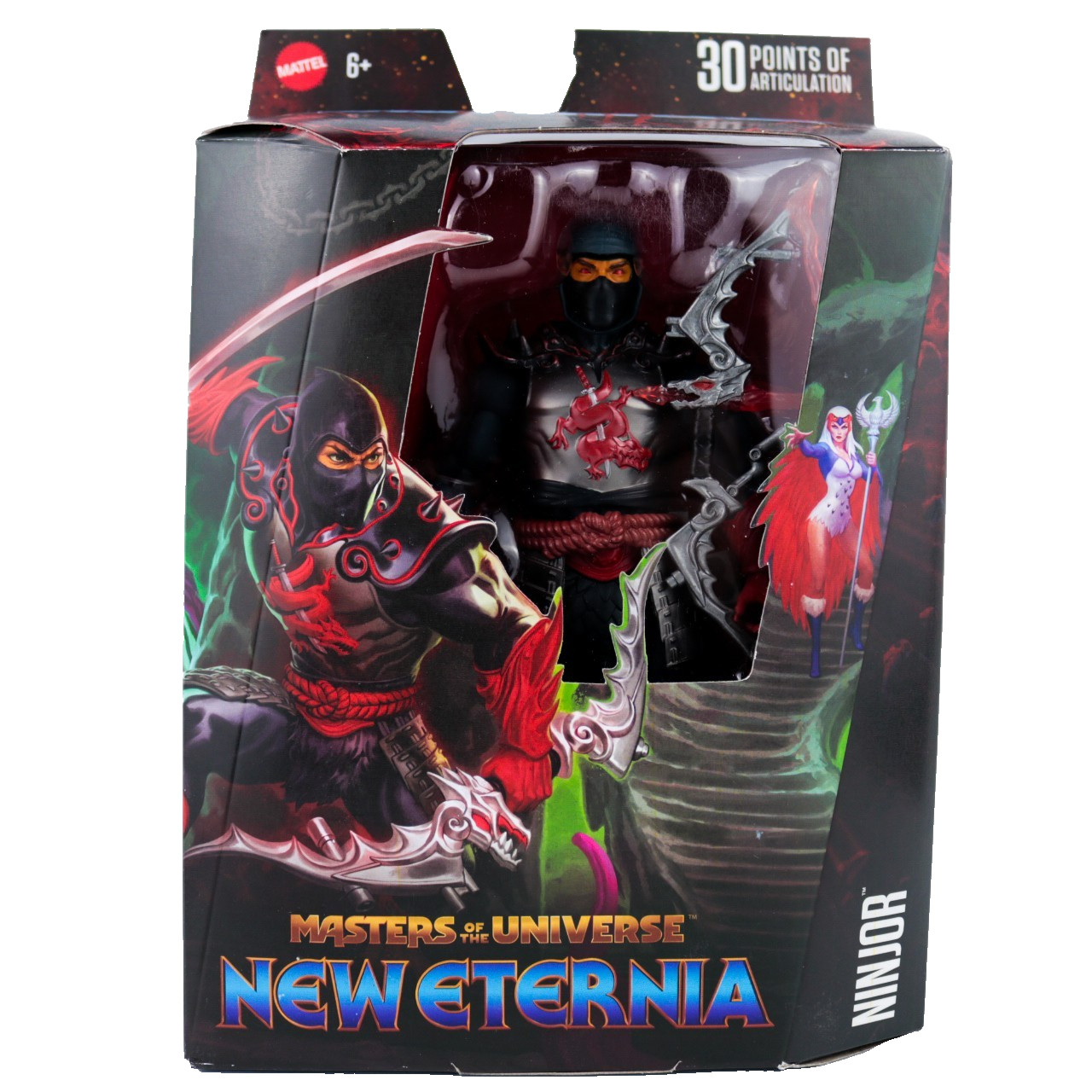 Masters of the Universe New Eternia Ninjor 7&Prime; Action Figure