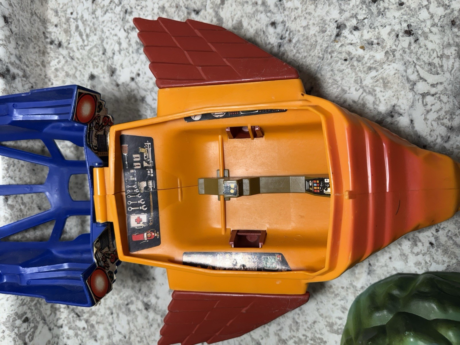 Masters of the Universe-Vintage-Point Dread w/Talon Fighter-Grayskull-Nice!