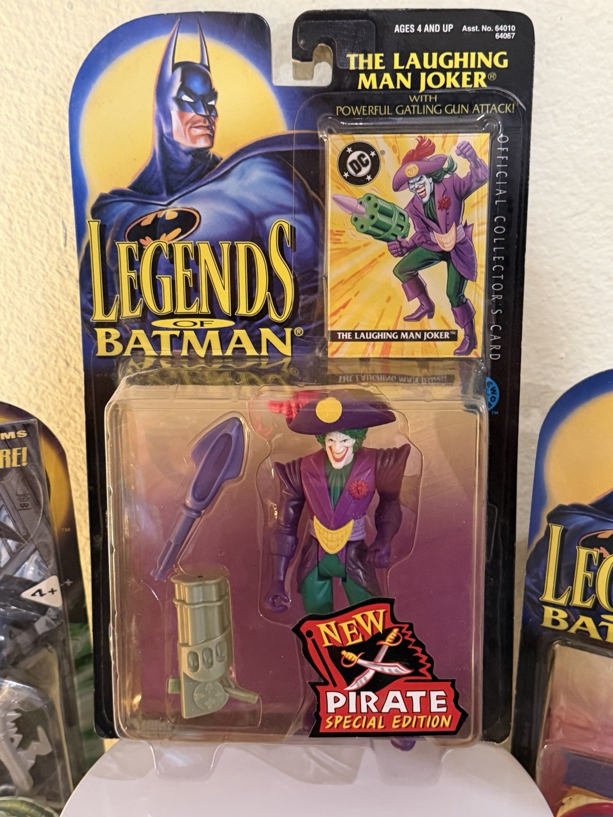Kenner Legends Of Batman The Laughing Man Joker MOC Action Figure 1995 Elseworld