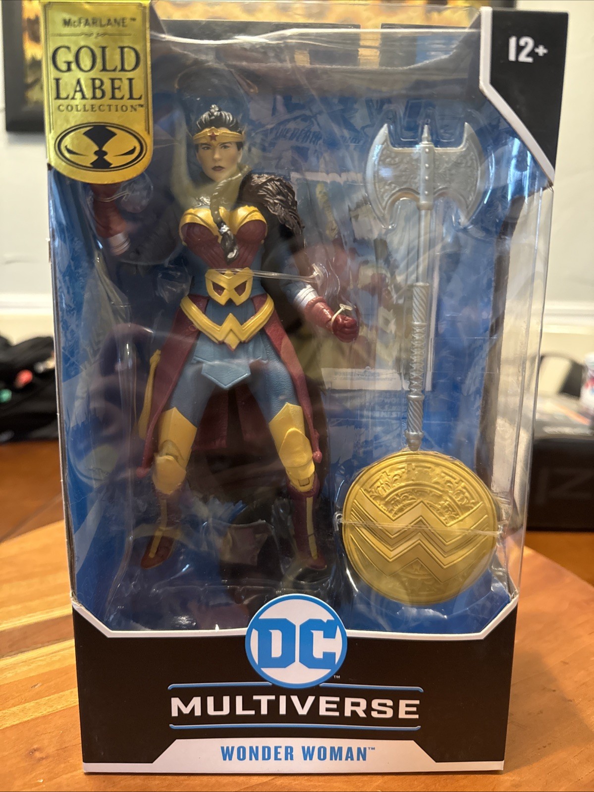 McFarlane DC Multiverse Wonder Woman Gold Label Collection Chase Action Figure