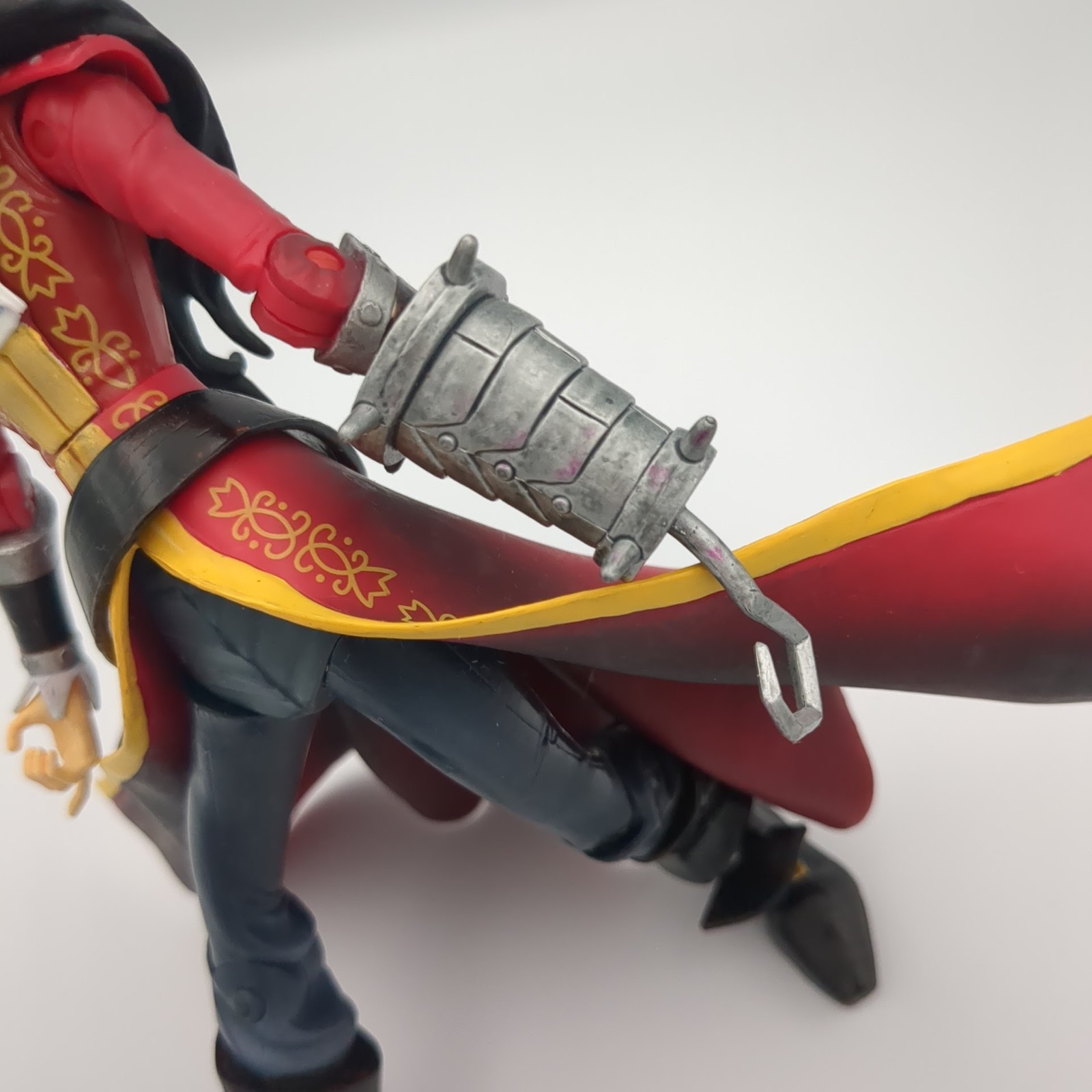 Stylized Captain Hook Action Figure Peter Pan Disney Villain Collectible Toy