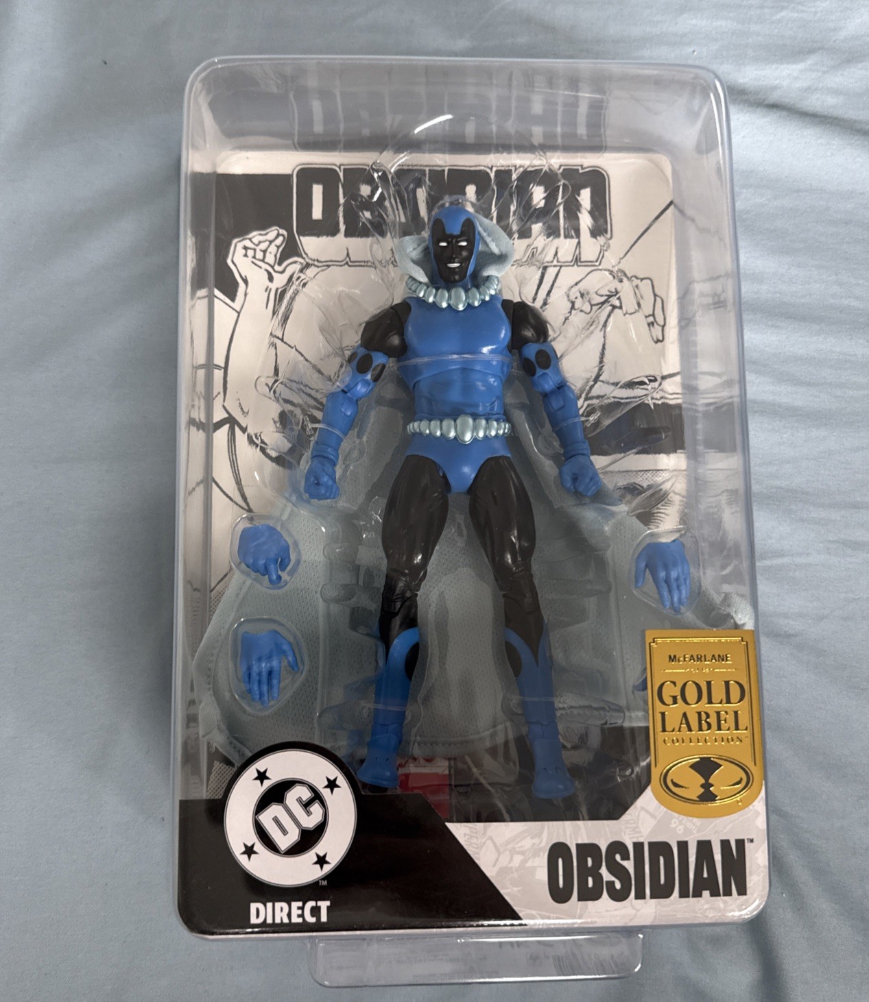 Mcfarlane DC Multiverse Page Punchers Gold Label Infinity Inc #16 OBSIDIAN