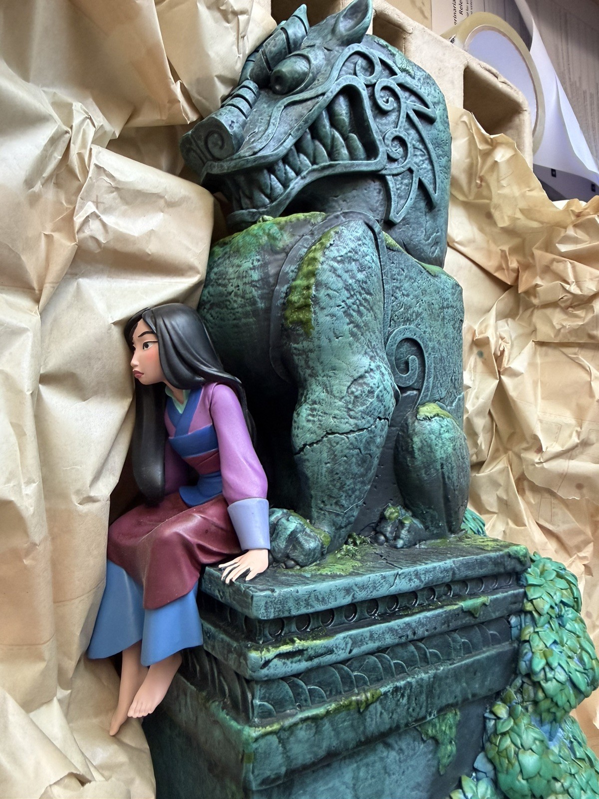 Disney Store Princess Mulan 25th Anniversary Edition figurine