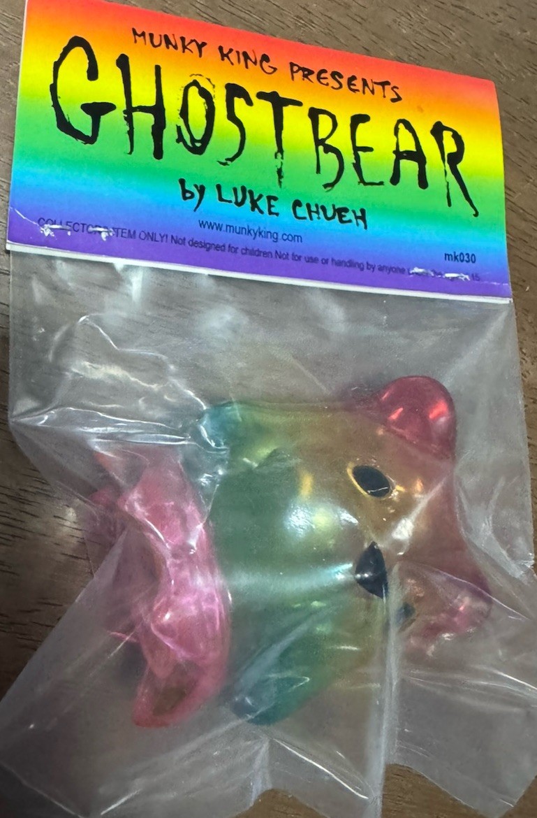 Luke Chueh Ghost Bear Rainbow Variant