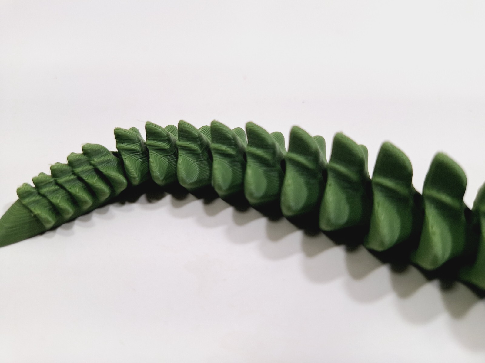 Flexi-Mech Zombie War Dragon Articulated Zombie Green Wing Flap 3d Printed Toy