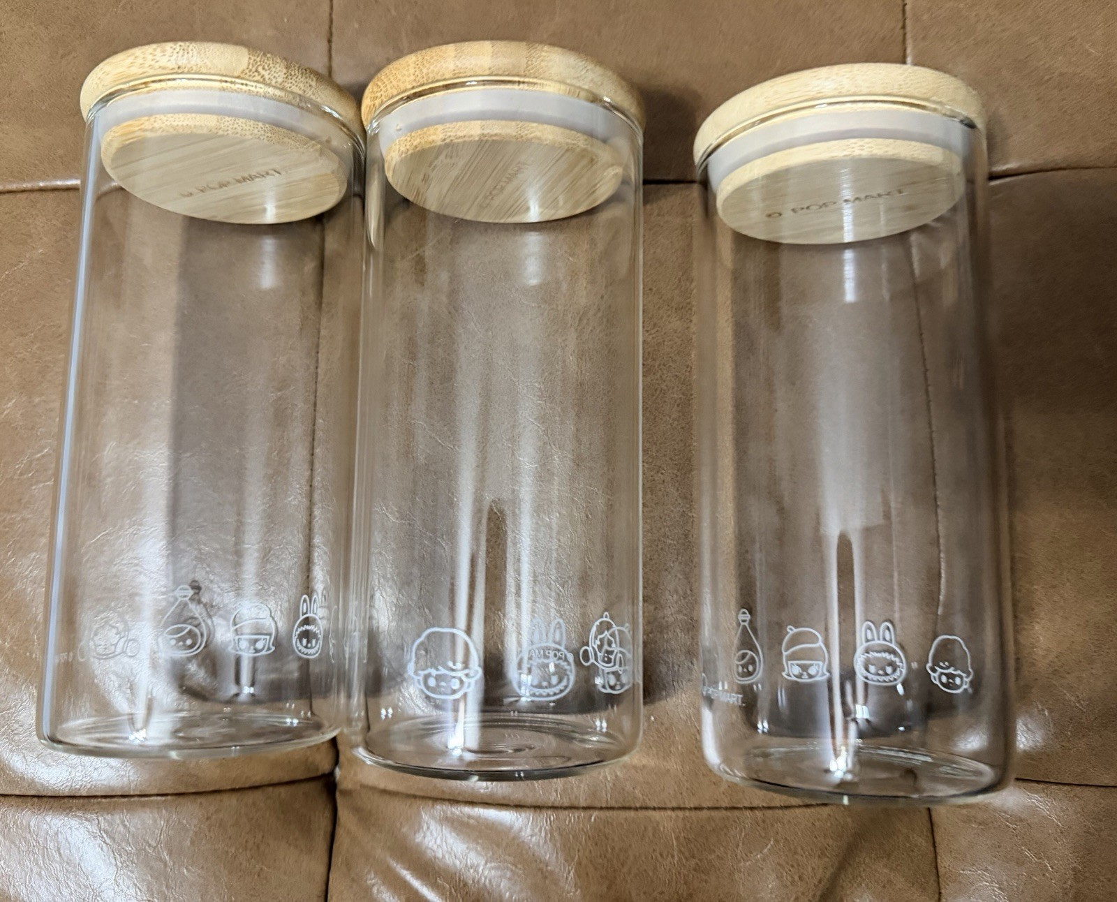 POP MART X POP BEAN 1 (one) Glass Bean Jar –