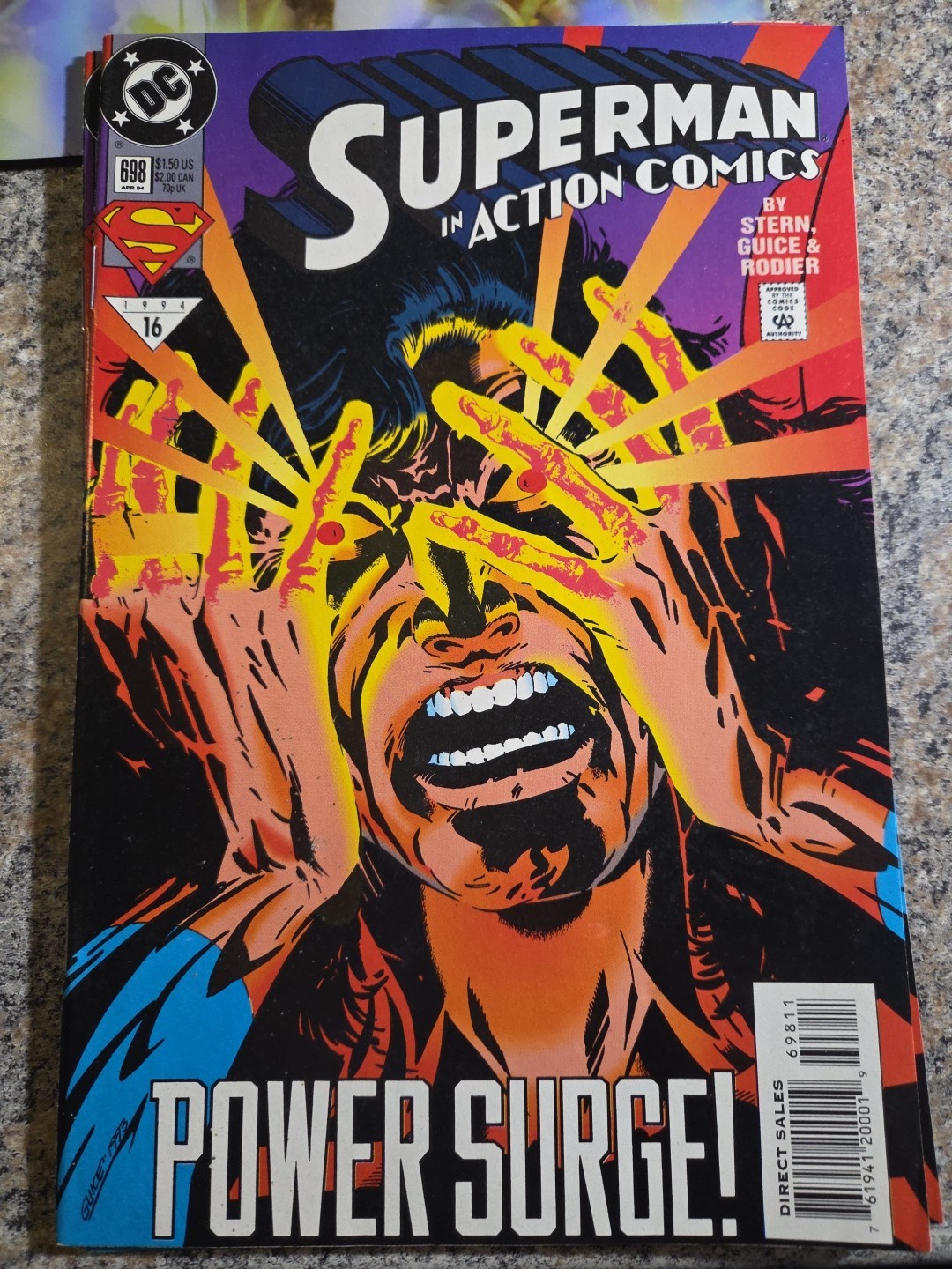 Action Comics #698 (1994,DC comics ) Power Sourge,