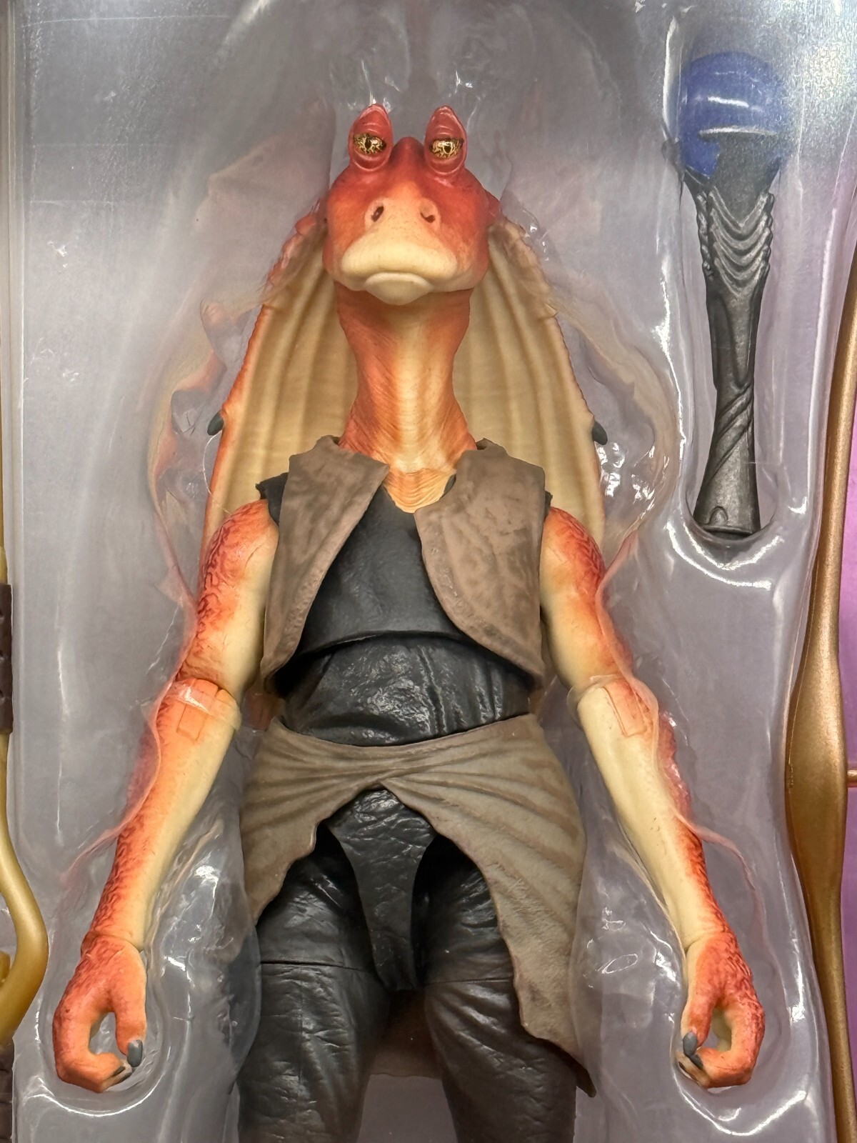 JAR JAR BINKS Star Wars The Phantom Menace 6&Prime; inch BLACK SERIES Action Figure