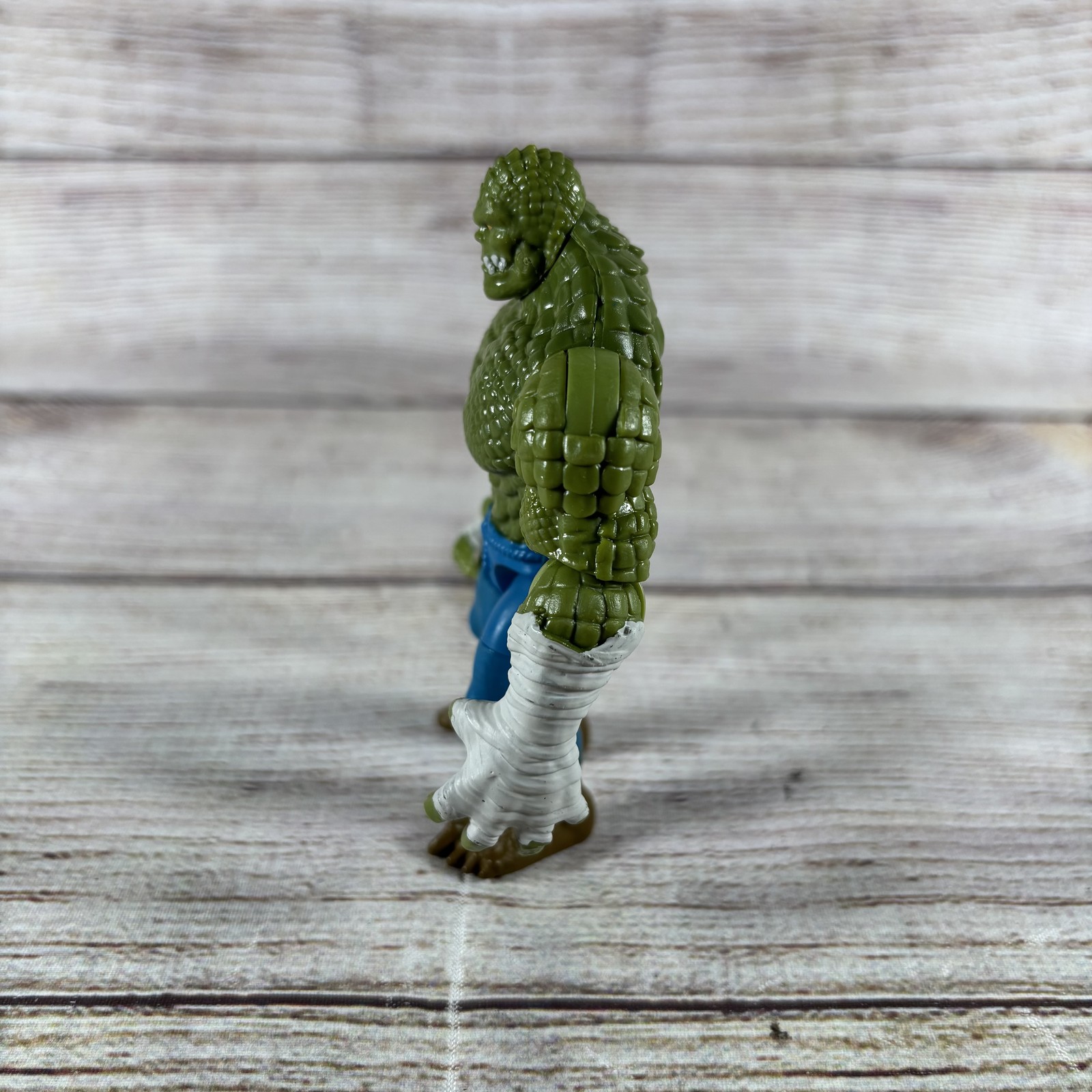 Killer Croc DC Comics Action Figure Green Blue Brown White Bandages Villain