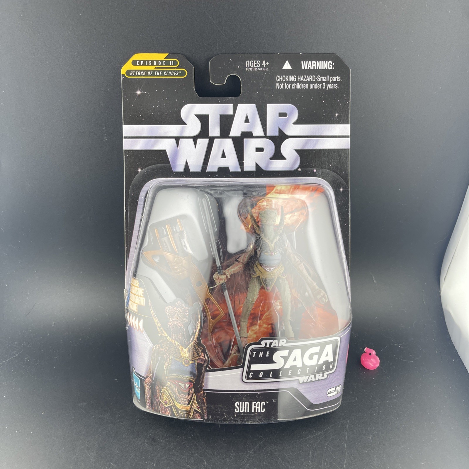 Star Wars Saga Episode II Attack of the Clones Sun Fac Action Figure NIB