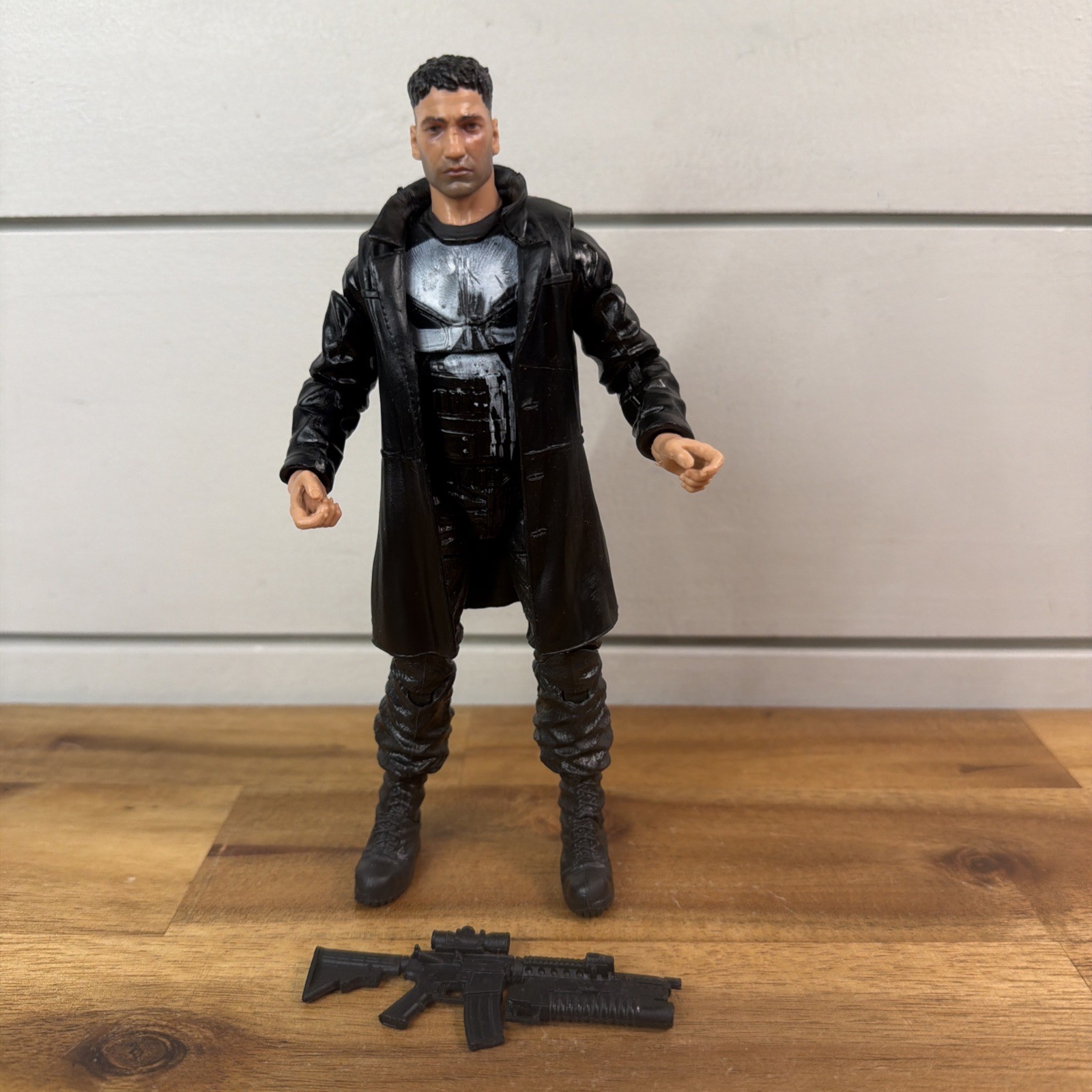 Marvel Legends Punisher 6&Prime; Figure Netflix Man-Thing Baf Wave Ships Fast!