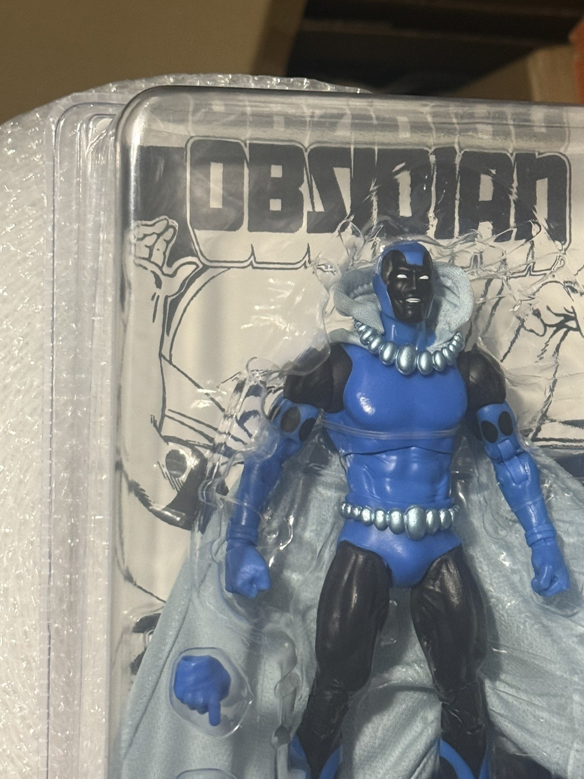 Mcfarlane DC Multiverse Obsidian (Infinity Inc #16) w Lithograph Gold Label New