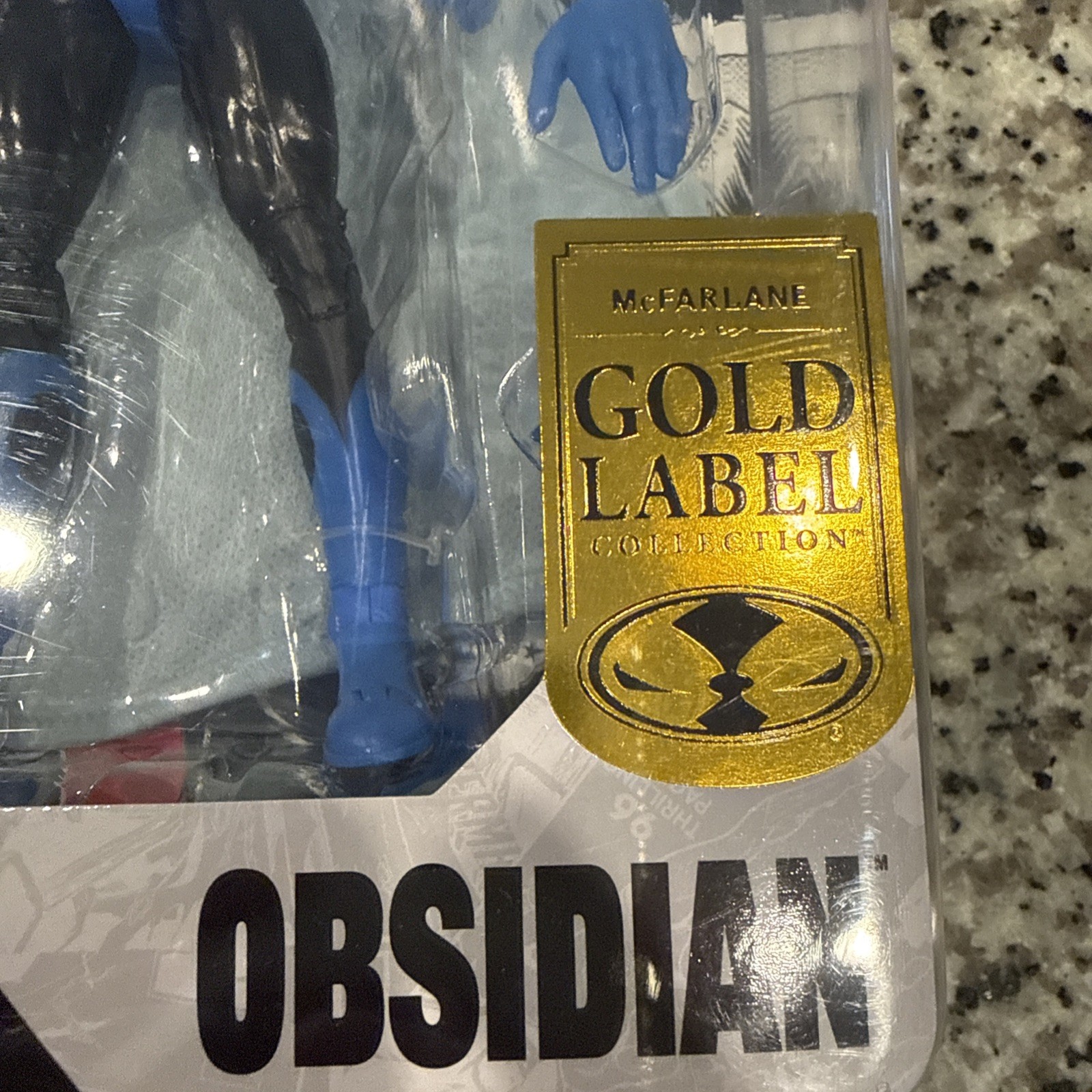 Mcfarlane DC Multiverse Page Punchers Gold Label Infinity Inc #16 OBSIDIAN
