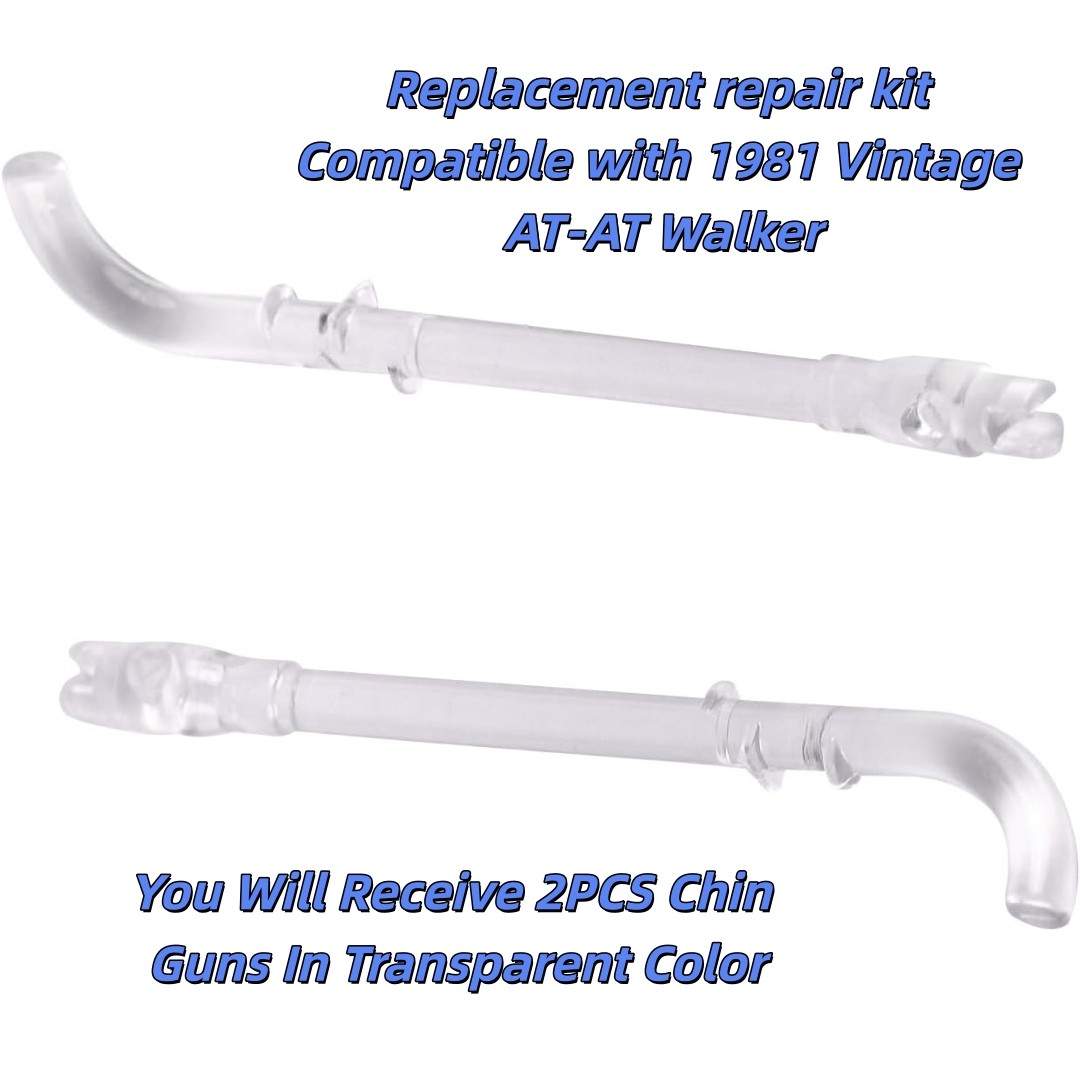 Replace AT-AT Chin Guns 2Pcs For 1981 Vintage Kenner Star Wars Walker Vehicle