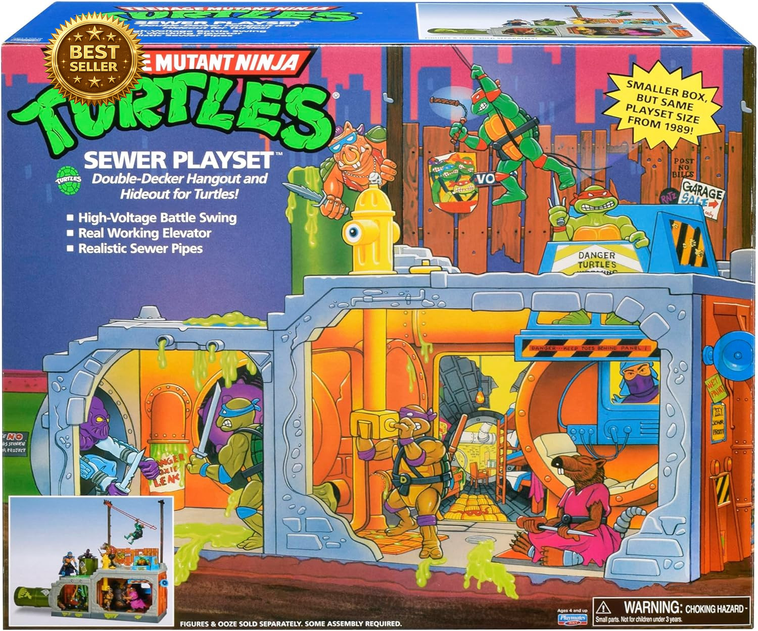 Classic Sewer Playset by Playmates Toys – Amazon Exclusive