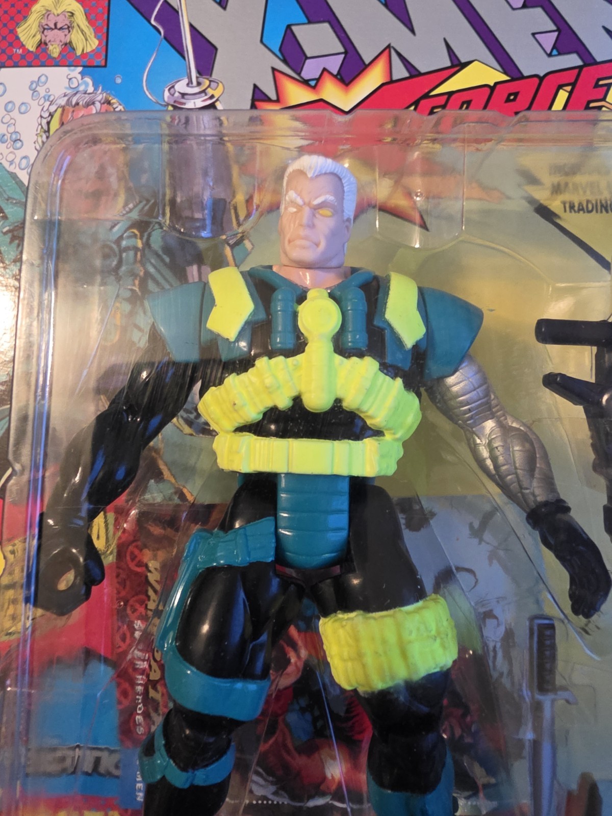 X-Men/X-Force Cable 5th Edition with Deep Sea Gear by Toy Biz 1994 Marvel Comics