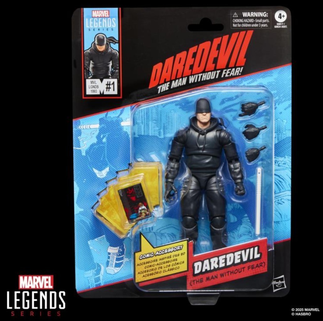 Marvel Legends Daredevil: The Man Without Fear 6&Prime; Action Figure –IN STOCK–