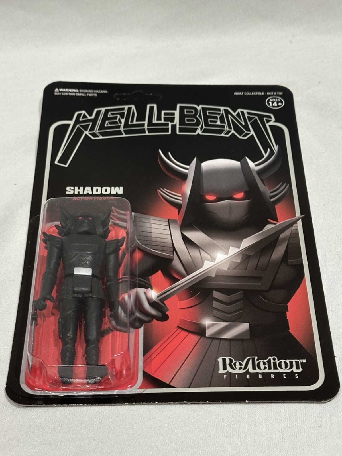 SDCC 2020 EXCLUSIVE Super7 Hell-Bent Shadow Healeymade ReAction Figure NEW MOC