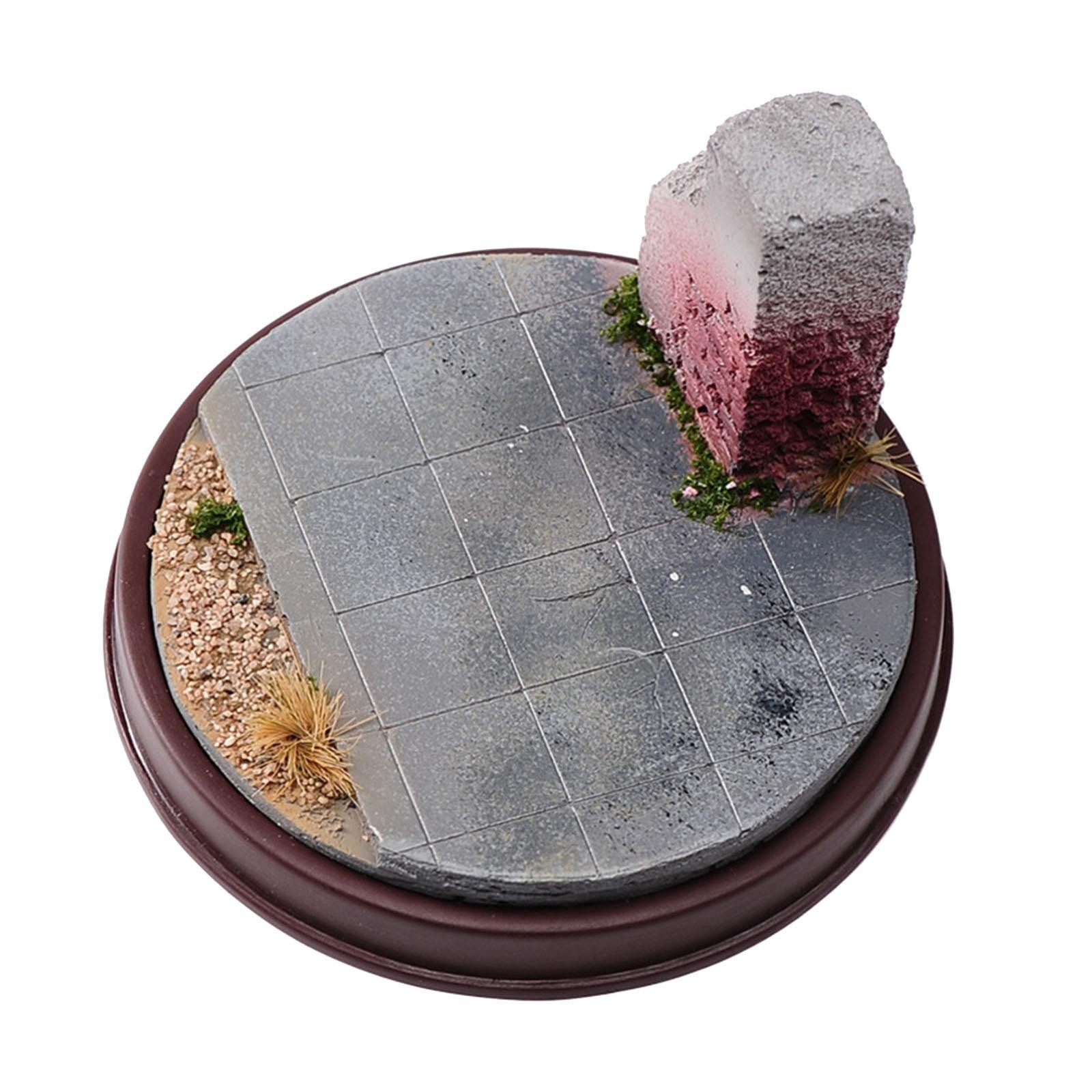 1/64 Miniature Scene Model Simulation Photo Props Micro Landscape Platform