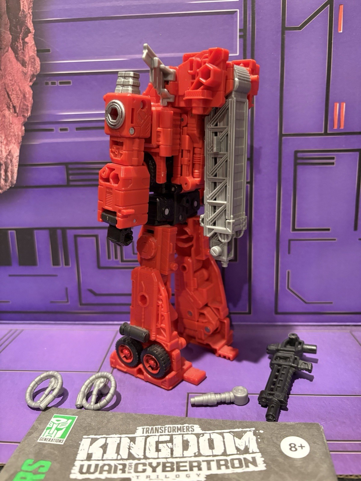 Transformers Generations War for Cybertron Trilogy WFC Kingdom Autobot Inferno
