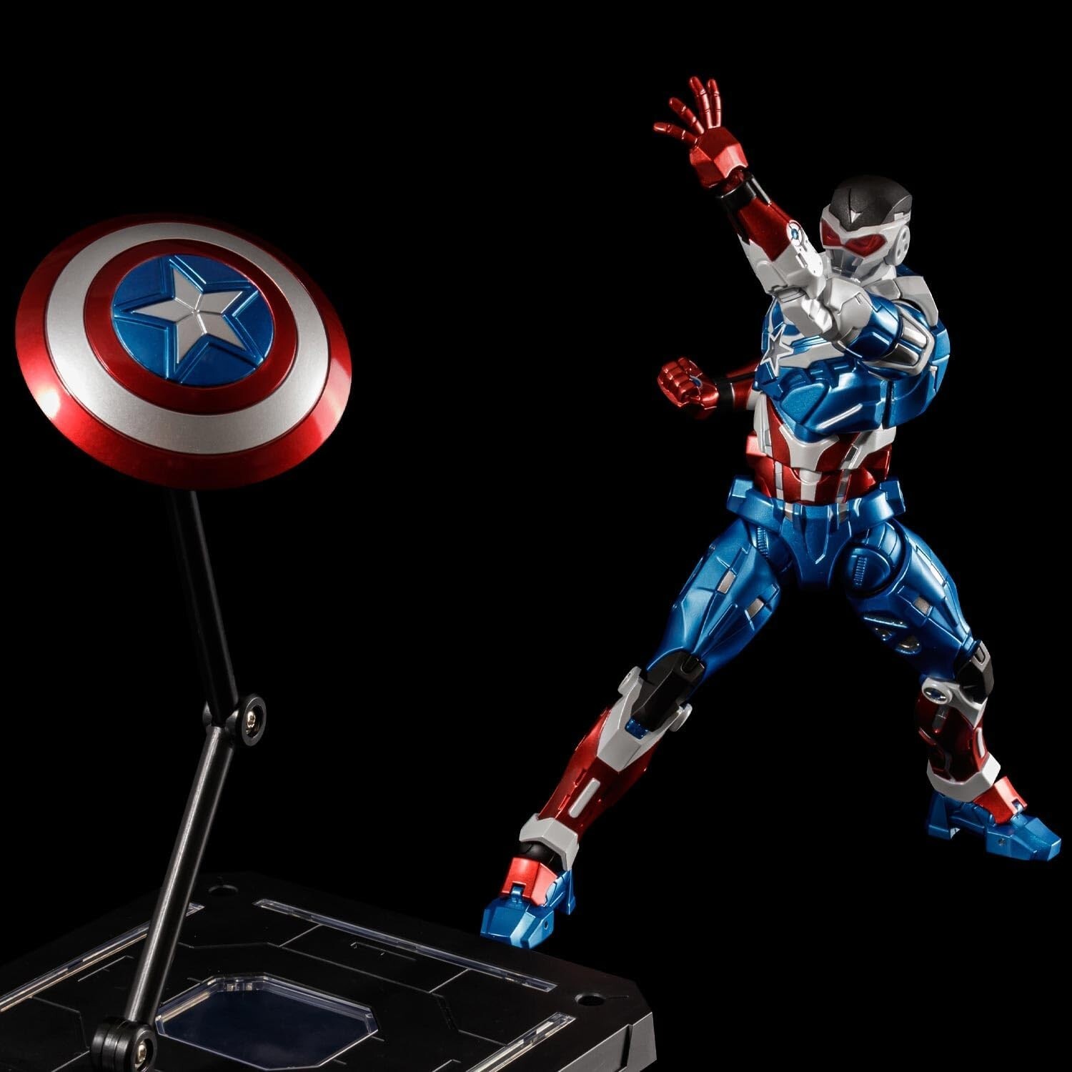 Sentinel Fighting Armor Captain America (Sam Wilson ver.) 165mm Action Figure