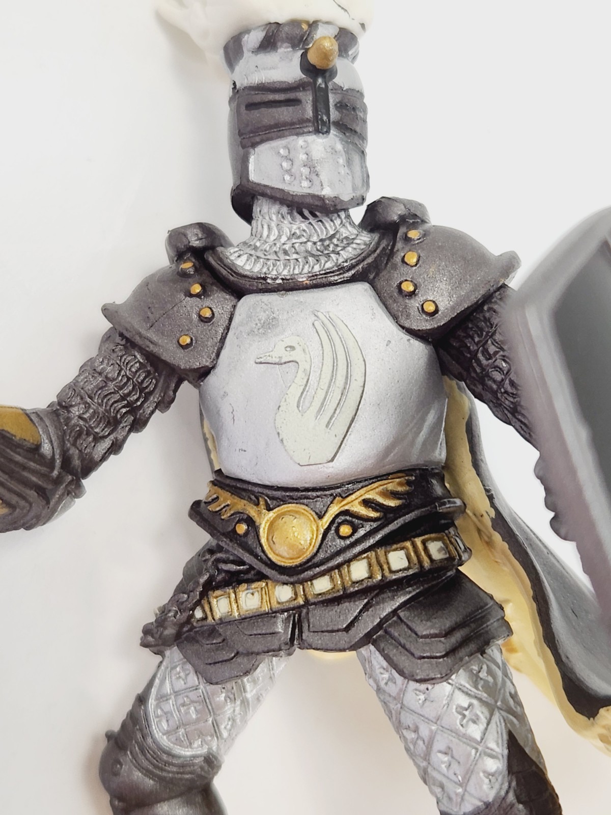2007 Papo Swan Knight Medieval Castle Figure