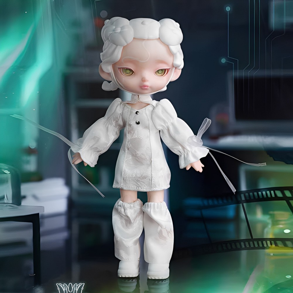 Laura Black & white spectral Series Movable Doll Confirmed Blind Box Figure Toy
