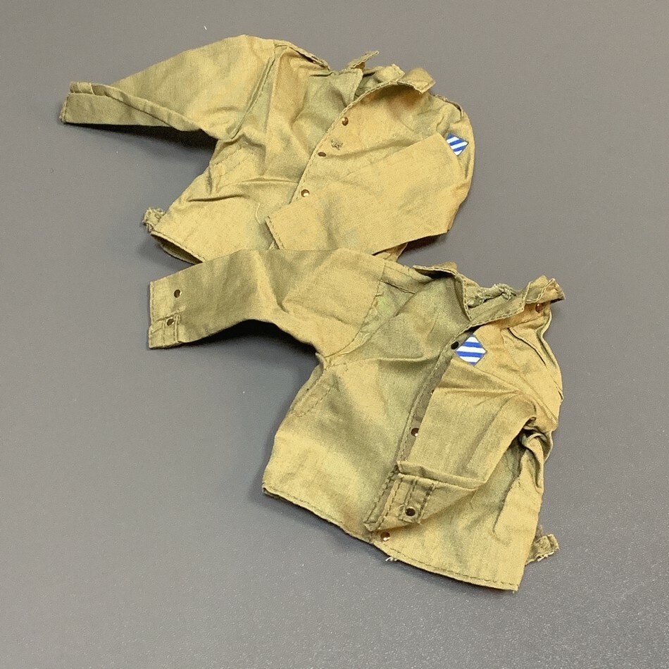2x Rare Jacket 21st Century Toys WWII US Uniform The Ultimate Soldier bbi Figure