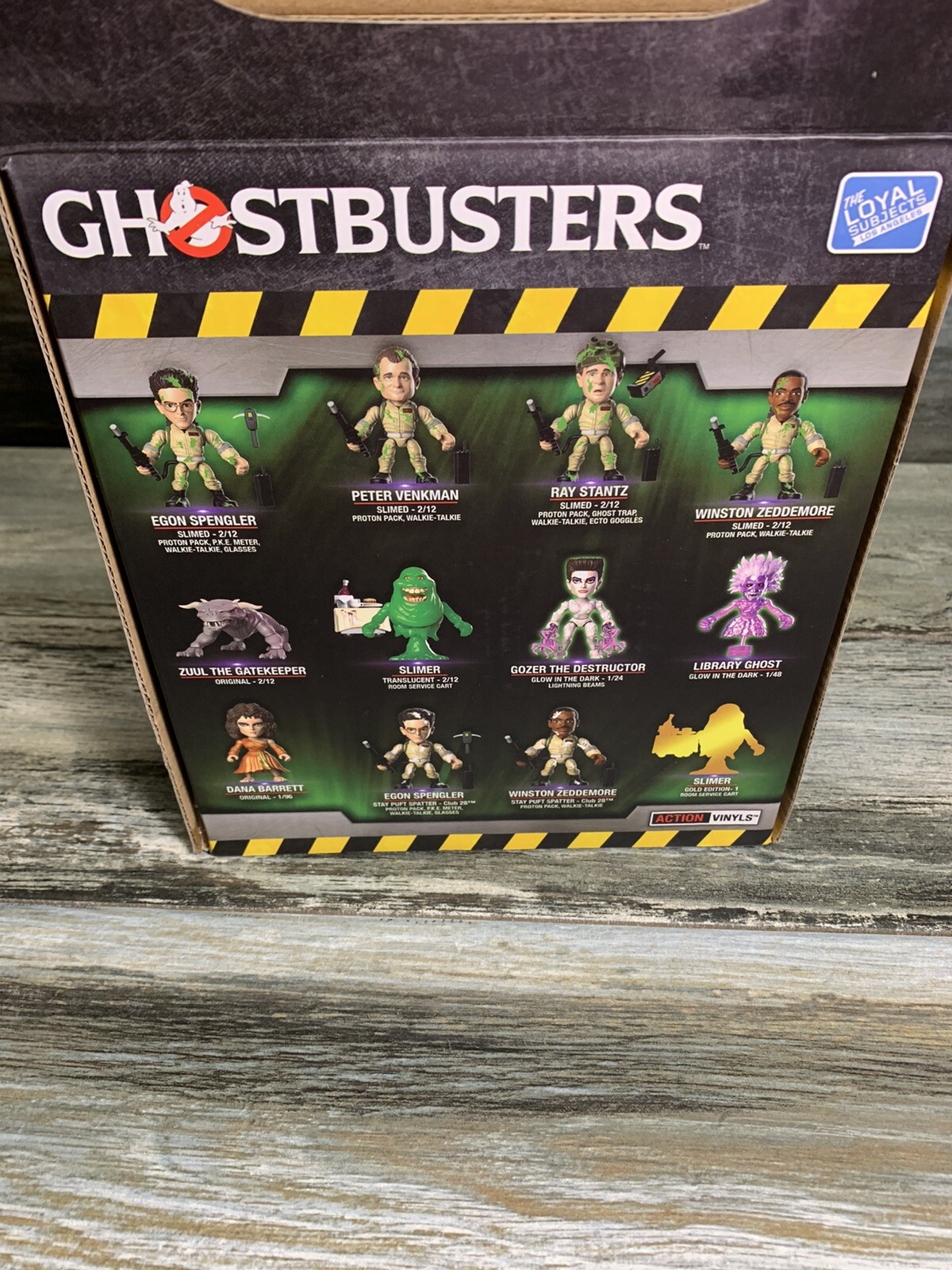 Loyal Subjects Ghostbusters Loyal Subjects Set Of 8 With Display.