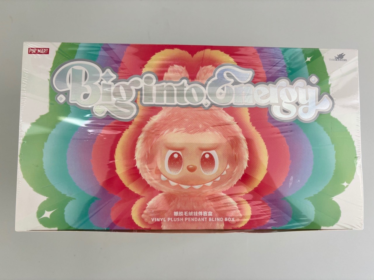 Pop Mart Labubu The Monsters Big Into Energy Box of 6 Authentic
