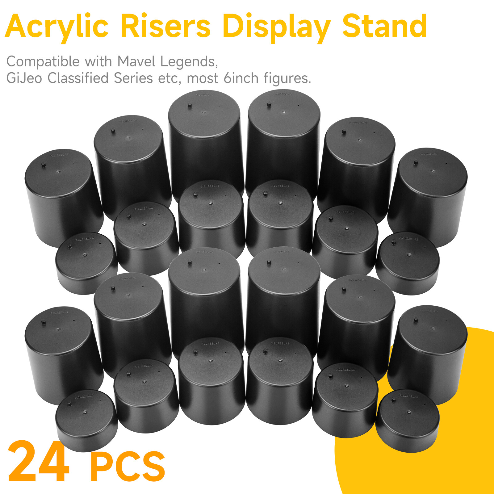 12 Display Stand Risers base For 6 » Marvel Legends Gi joe Motu Dc comics Figure