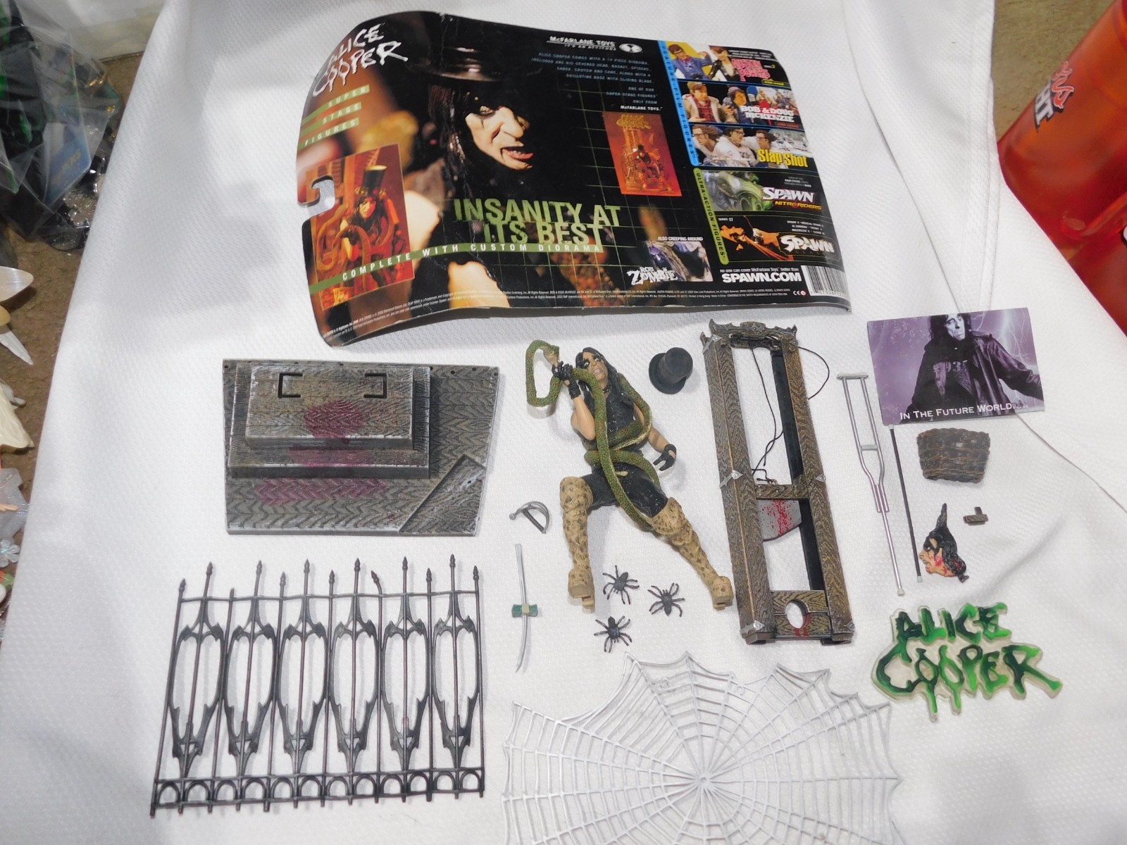 McFarlane Toys Alice Cooper Figure Super Stage Series W/ Accessories