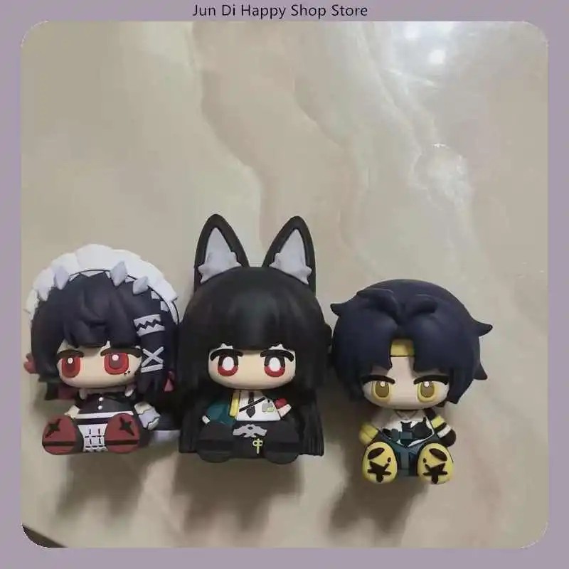 Zenless Zone Zero Cute Version Sitting Pose Figure Model Collection Toy