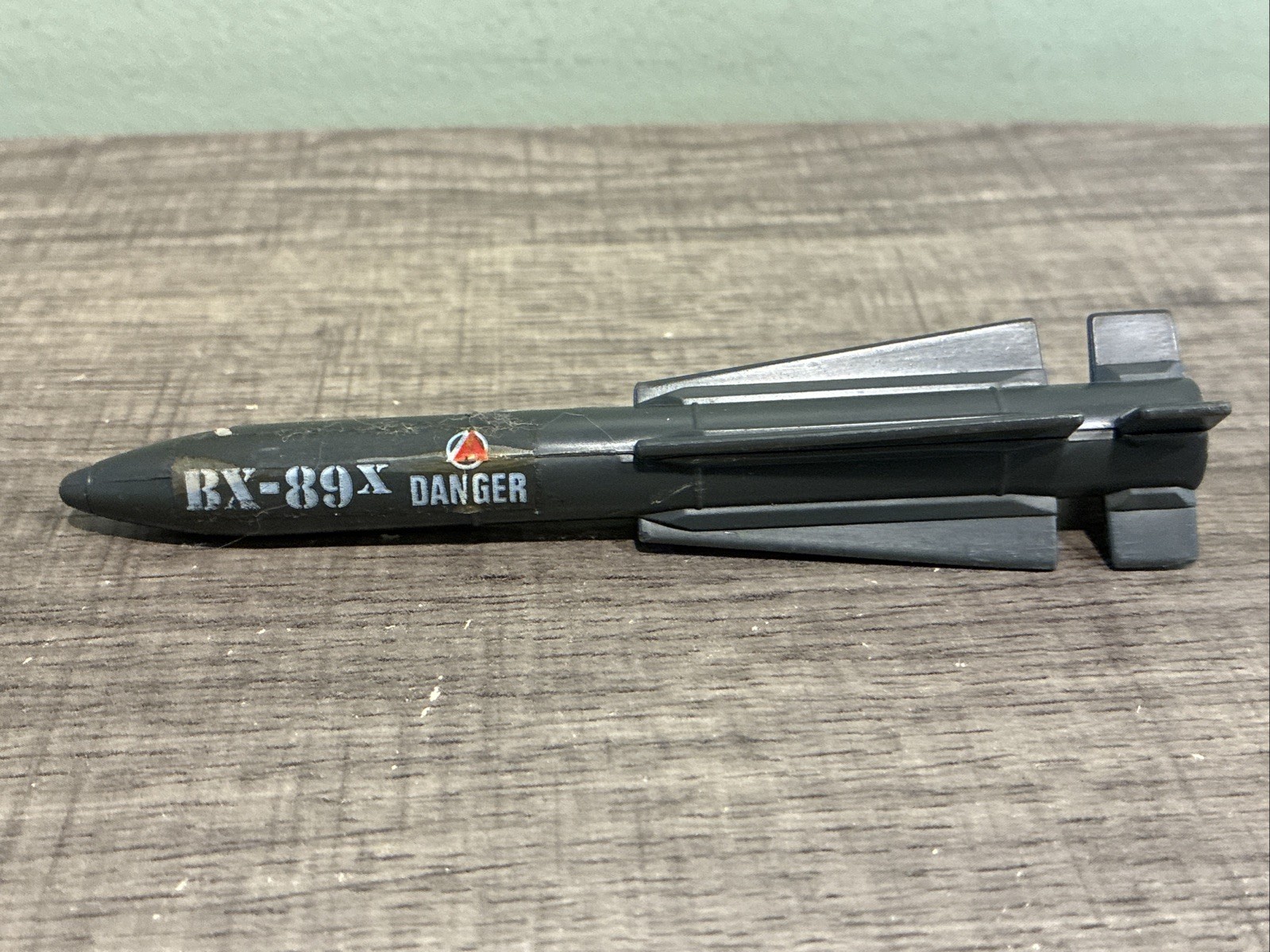 GI Joe. 1983 Skystriker Part Bomb Missile Accessory Some Stickers