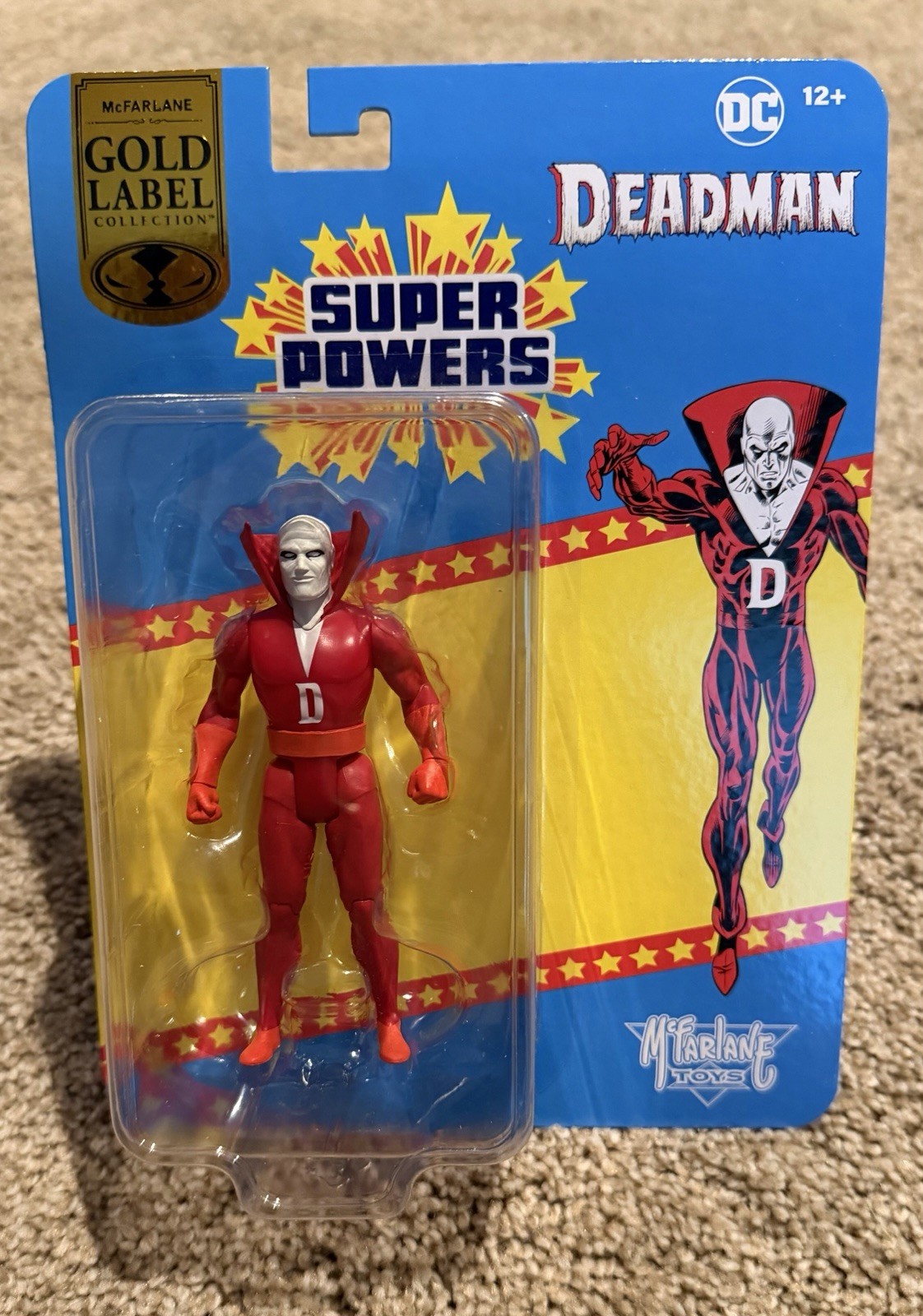 McFarlane Toys – SUPER POWERS – DEADMAN – McFarlane Gold Label Collection