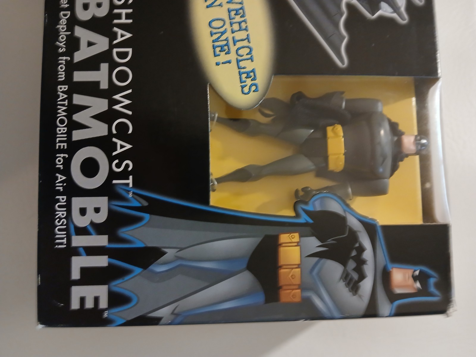 Shadowcast Batmobile Hasbro 2001 New In Box Unopened