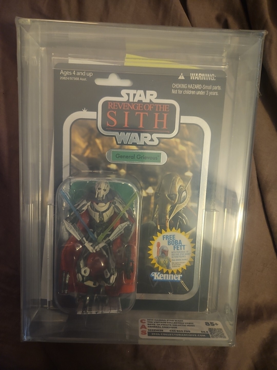 Star WarsGeneral Grievous VC17 Vintage Collection Revenge Of The Sith 2010 FOIL