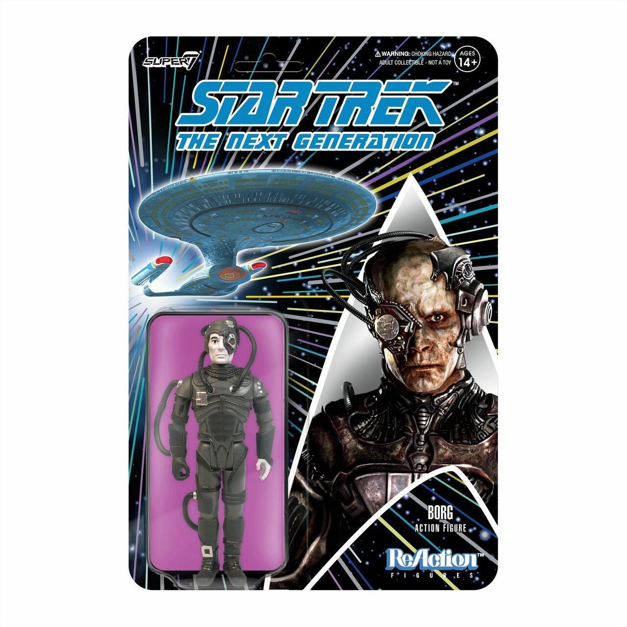 Super7 Star Trek Borg The Next Generation 3.75&Prime; Action Figure