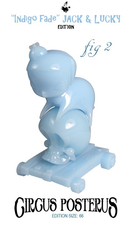 Kathie Olivas & Brandt Peters « Indigo Fade » Jack & Lucky Edition Signed