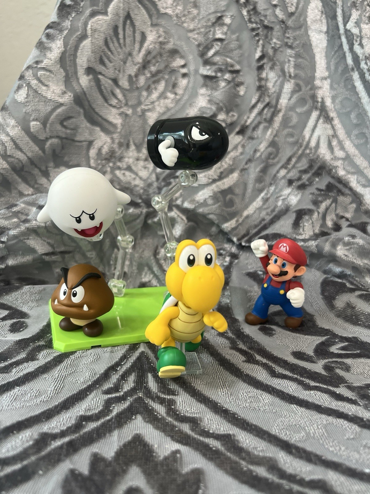 Bandai S.H. Figuarts Mario – Playset D: Boo, Goomba, Koopa Troopa, & Bullet Bill