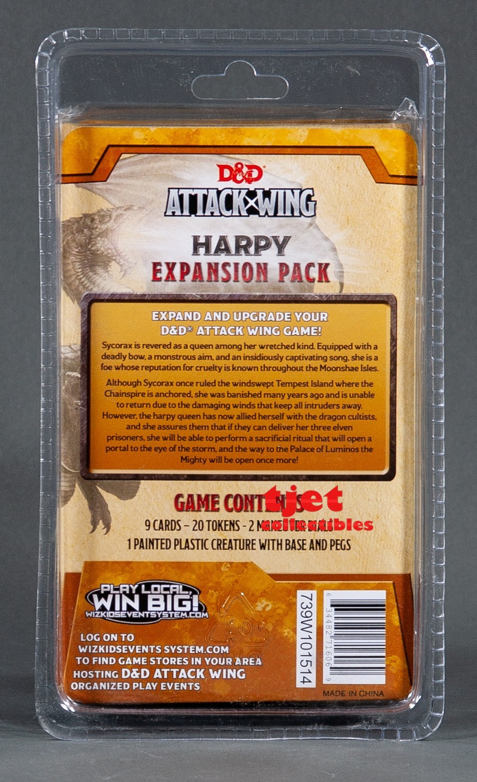 Dungeons & Dragons Attack Wing Harpy Expansion Pack 2014 NECA New